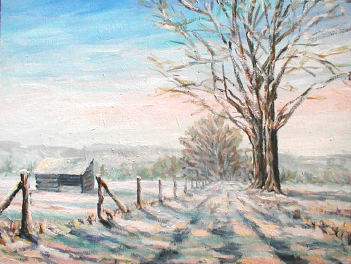 Titel: Le chemin de Nagimont, Kunstenaar: Van Gansbeke, Joris